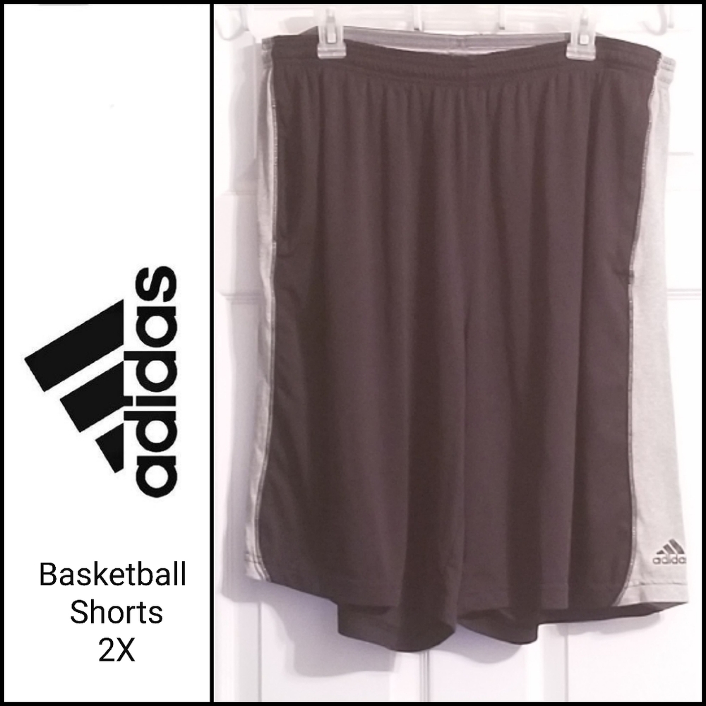 Adidas Climalite Black Basketball Shorts Size 2XL